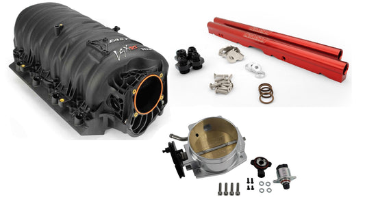 LSXRT 99-02 TRUCK INTAKE KIT,RED RAILS,102MM MECH THROTTLE BODY