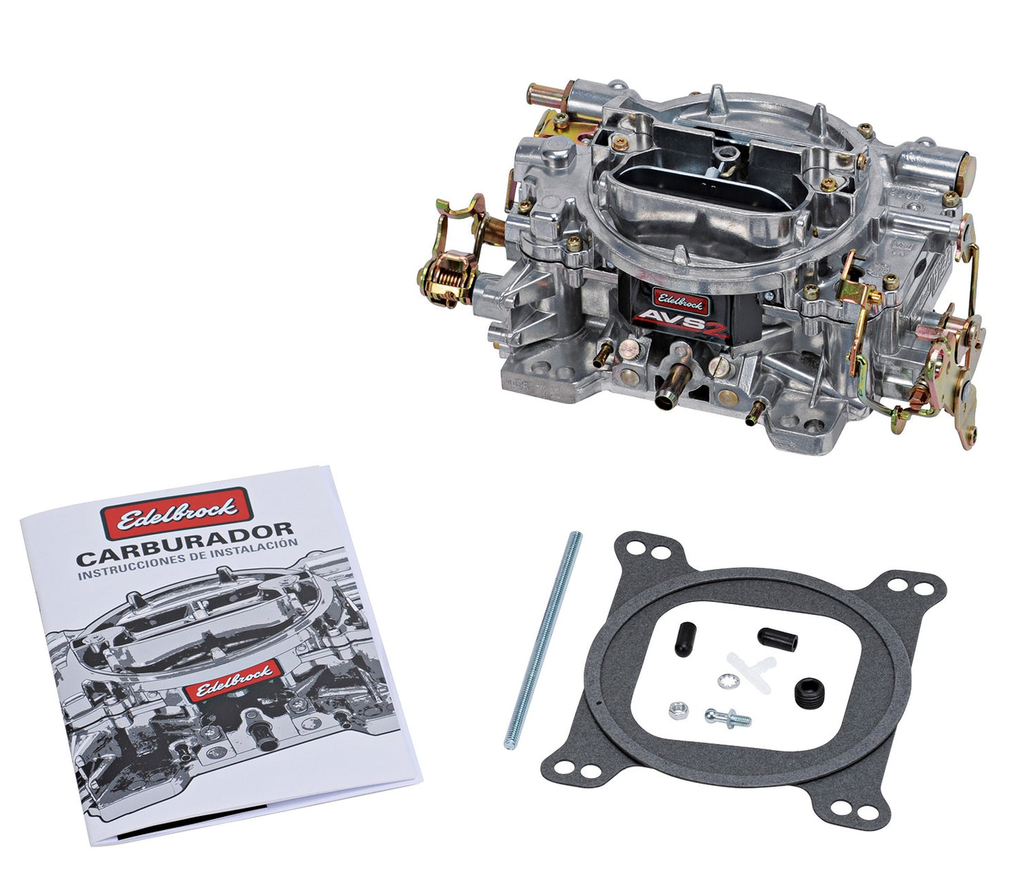 CARBURETOR,AVS SERIES, DUAL QUAD ANNULAR BOOSTERS 500 CFM (MANUAL CHOKE)