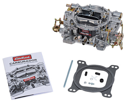 EDELBROCK CARBURETOR,AVS2 SERIES,800 CFM,MANUAL CHOKE