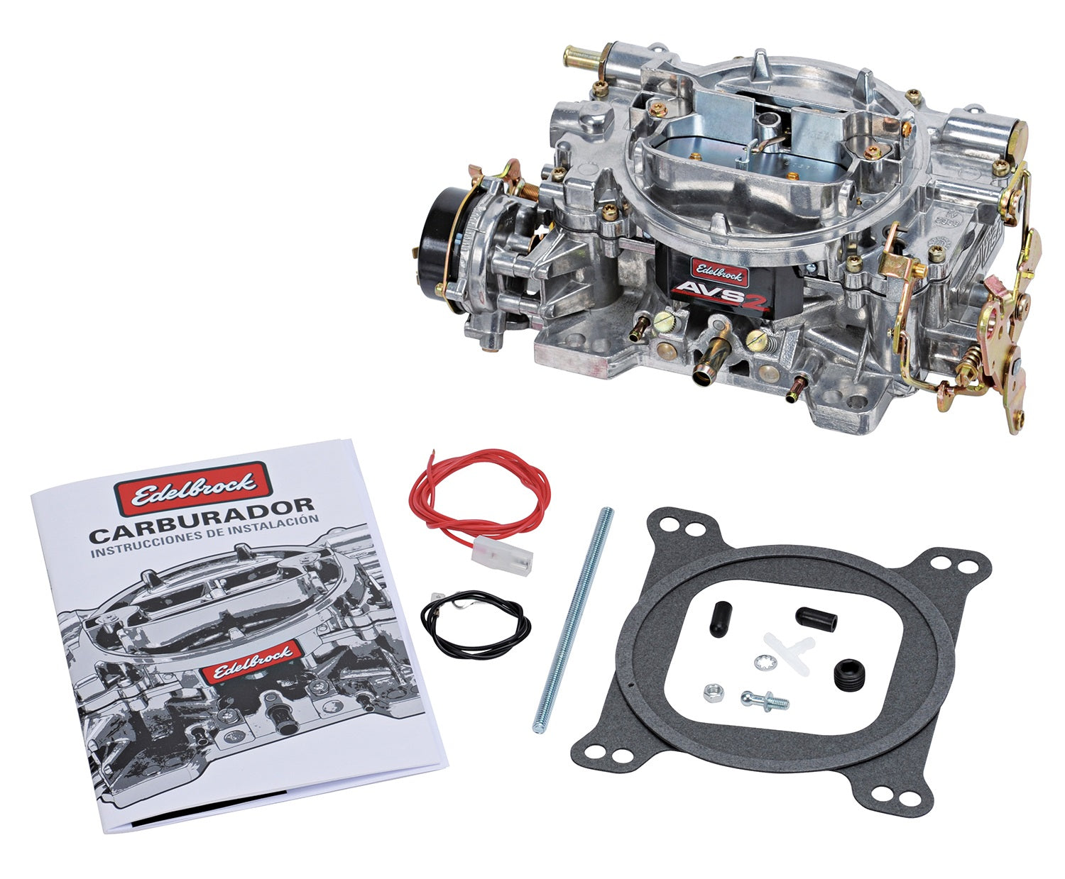 EDELBROCK CARBURETOR,AVS2 SERIES,800 CFM,ELECTRIC CHOKE