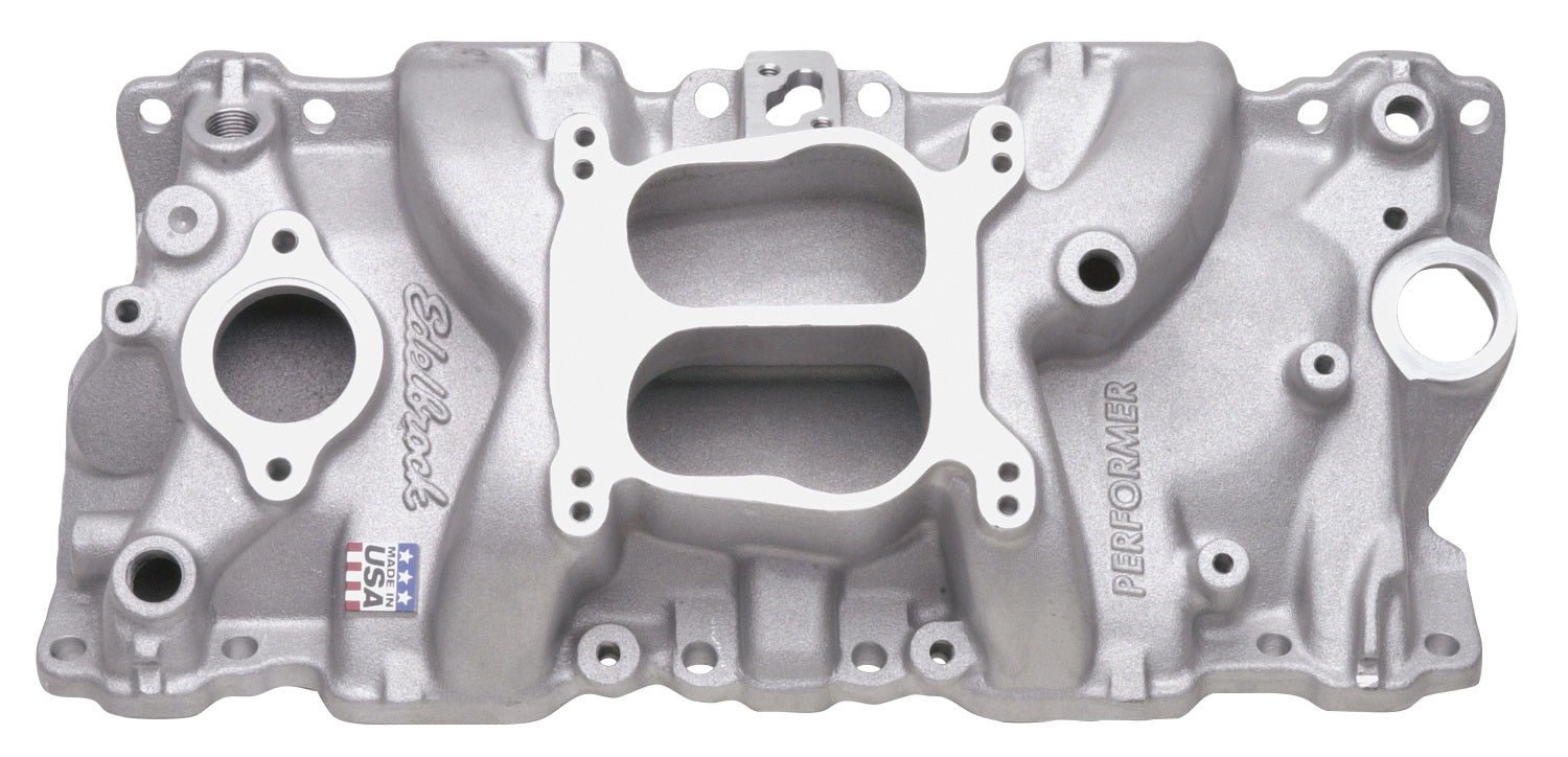 EDELBROCK INTAKE MANIFOLD,PERFORMER,NON-EGR,1987-95 SB CHEVY