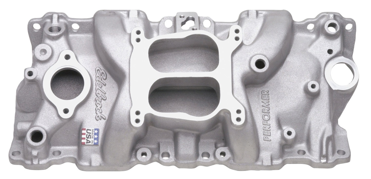 EDELBROCK INTAKE MANIFOLD,PERFORMER,NON-EGR,1987-95 SB CHEVY
