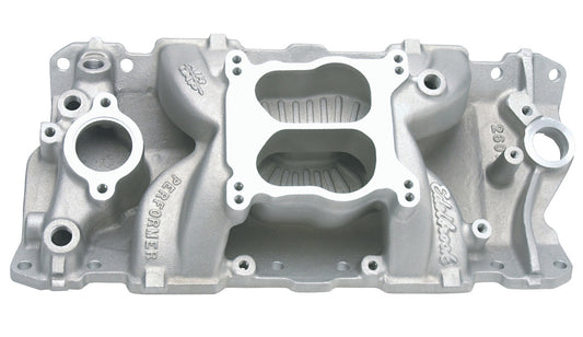 MANIFOLD, 1955-86 SB CHEVY 265-400, PERFORMER AIR GAP