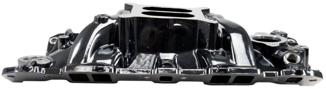EDELBROCK INTAKE MANIFOLD,PERFORMER EPS,55-86 SBC,BLACK PLASMA COATED
