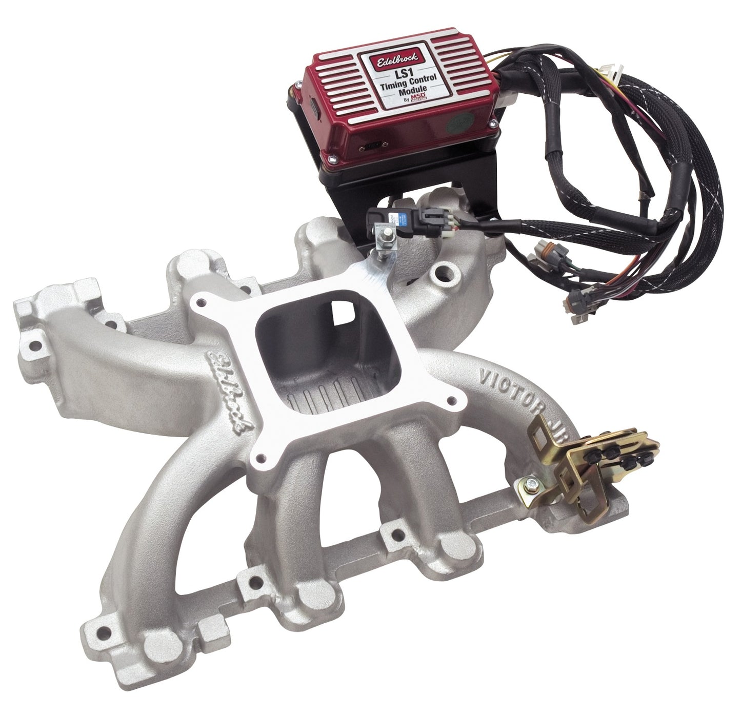 MANIFOLD, KIT, LS1 CATHEDRAL PORT, CARBURETED W/ IGN. CTRL, VICTOR JR