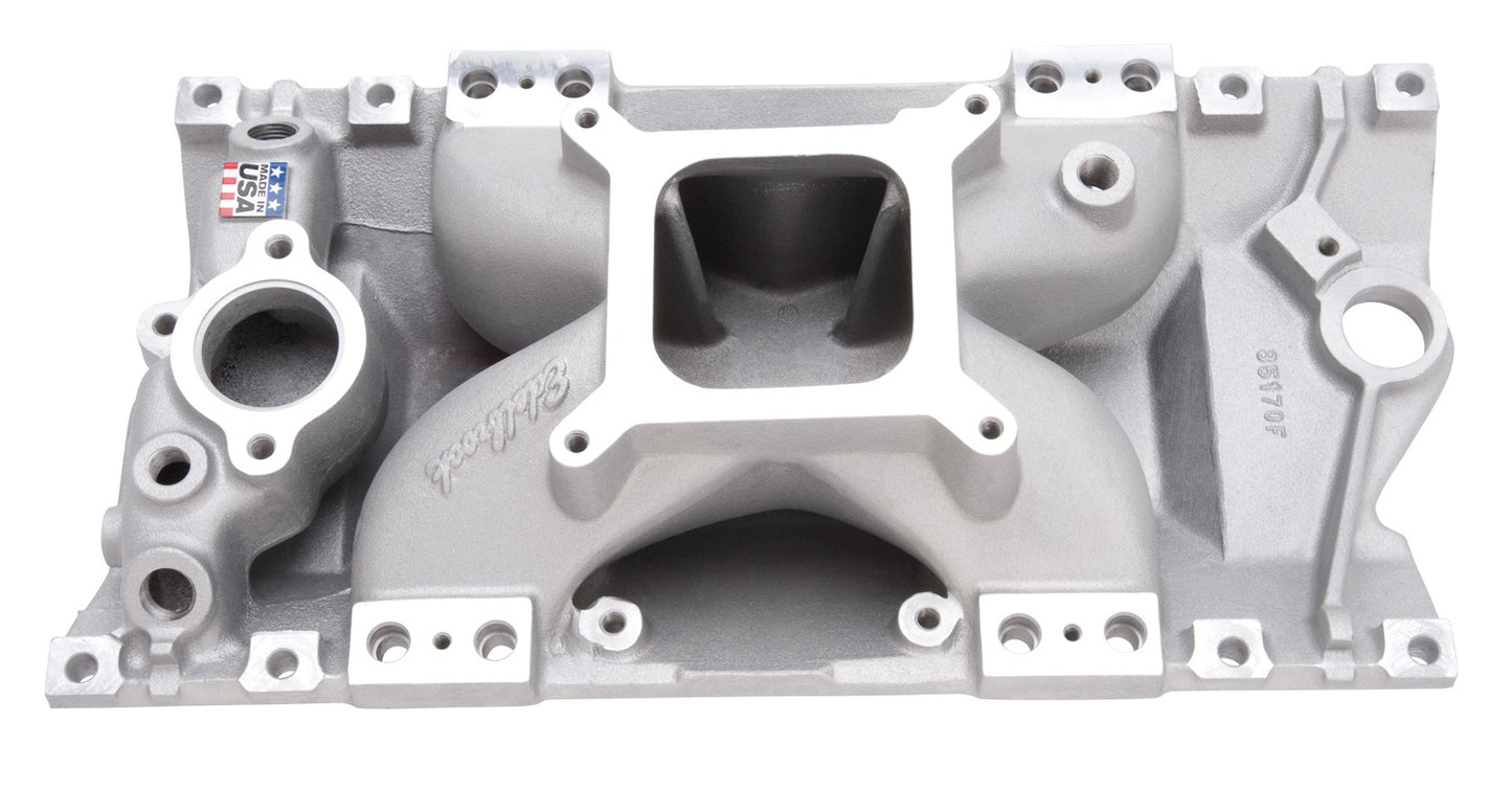 EDELBROCK INTAKE MANIFOLD,VICTOR E-TEC,GM SBC VORTEC,EFI