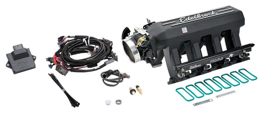 PRO FLO 4 XT SEQ PORT EFI SYSTEM,LS GEN III/IV,CATH PORT,550HP,35LBHR,BLACK