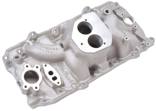 EDELBROCK INTAKE MANIFOLD,PERFORMER 454 TBI,BB CHEVY 454,EGR