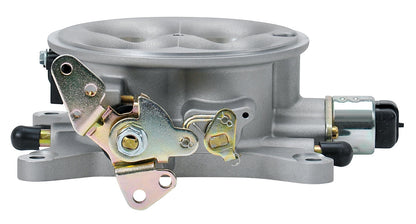 EDELBROCK THROTTLE BODY,VICTOR EFI 4 BBL,4150 STYLE,GM STEPPER MOTOR,1.75" BORES