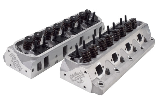 1PR. SMALL-BLOCK FORD E-STREET CYLINDER HEADS 2.02"