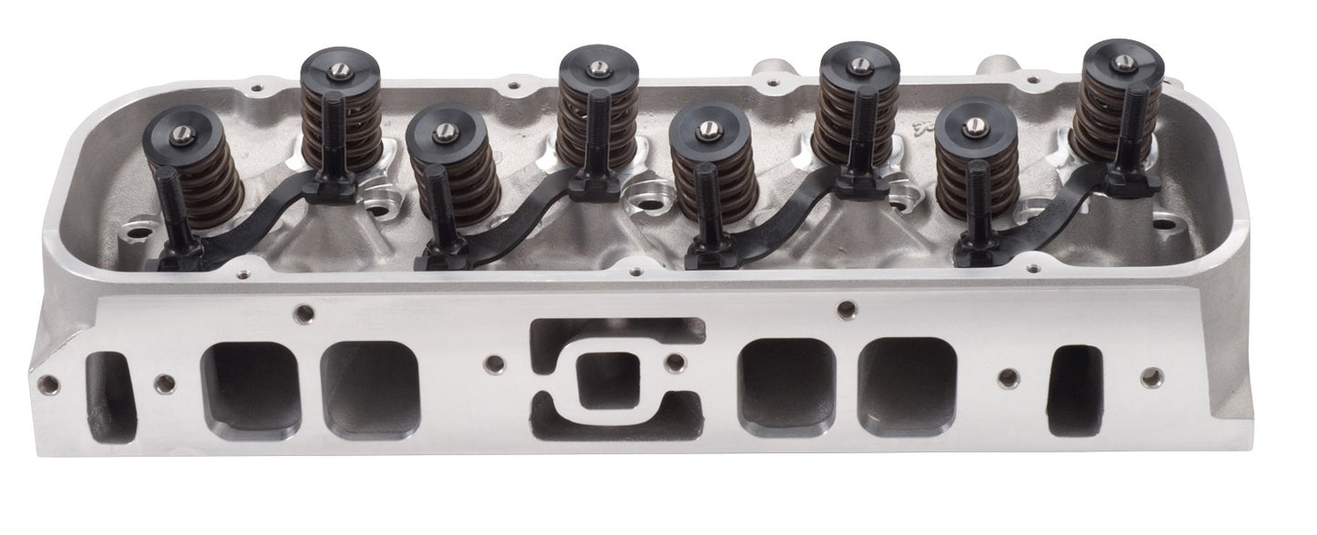 E-STREET BIG-BLOCK CHEVY CYLINDER HEAD OVAL COMPLETE SINGLE