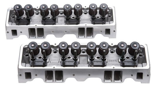 1 PR. SMALL-BLOCK CHEVY E-STREET CYLINDER HEAD 70CC PAIR