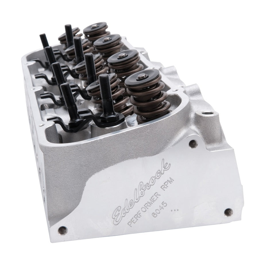 EDELBROCK CYLINDER HEAD,BBC OVAL PORT,HYDRAULIC ROLLER CAM