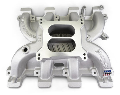 EDELBROCK INTAKE MANIFOLD,WITH TIMING CONTROL MOD,CHEVY LS1,CATHEDRAL PORT