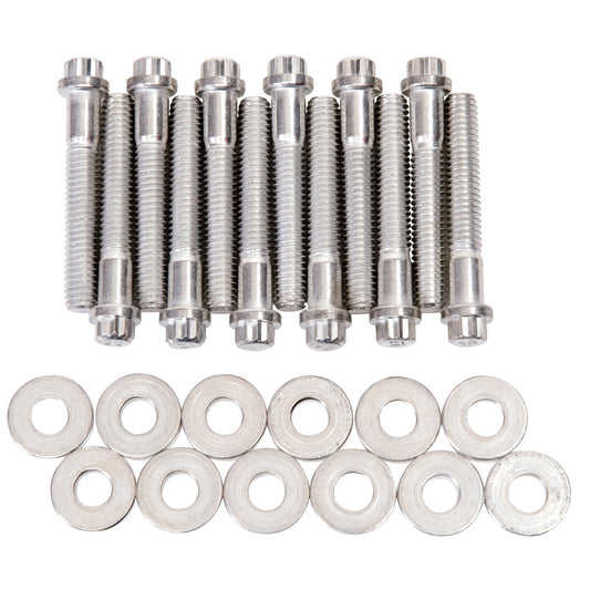 INTAKE MANIFOLD BOLT SET,SMALL BLOCK FORD 260-302,CADMIUM PLATED