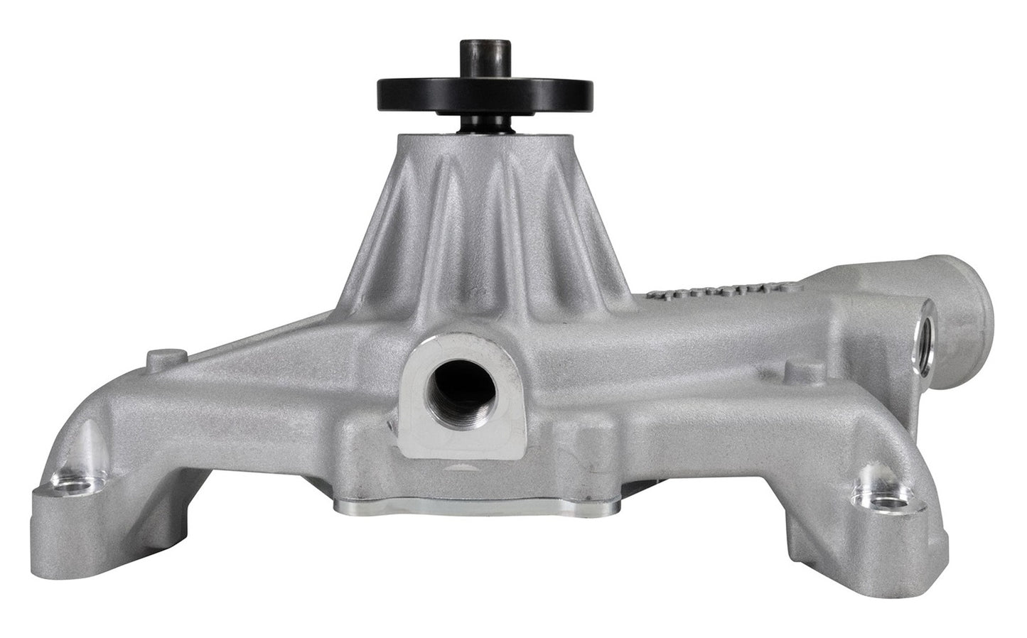 EDELBROCK WATER PUMP,STREET ROD,BB CHEVY,REVERSE ROTATION,SATIN
