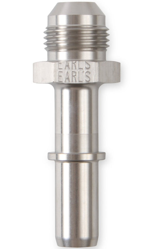 ADAPTER,1/2" PUSH-IN>-8AN MALE,STAINLESS