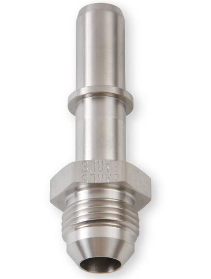 ADAPTER,1/2" PUSH-IN>-8AN MALE,STAINLESS