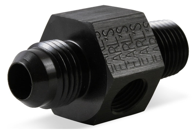 FUEL PRESSURE FTG,3/8 NPT MALE>6AN MALE