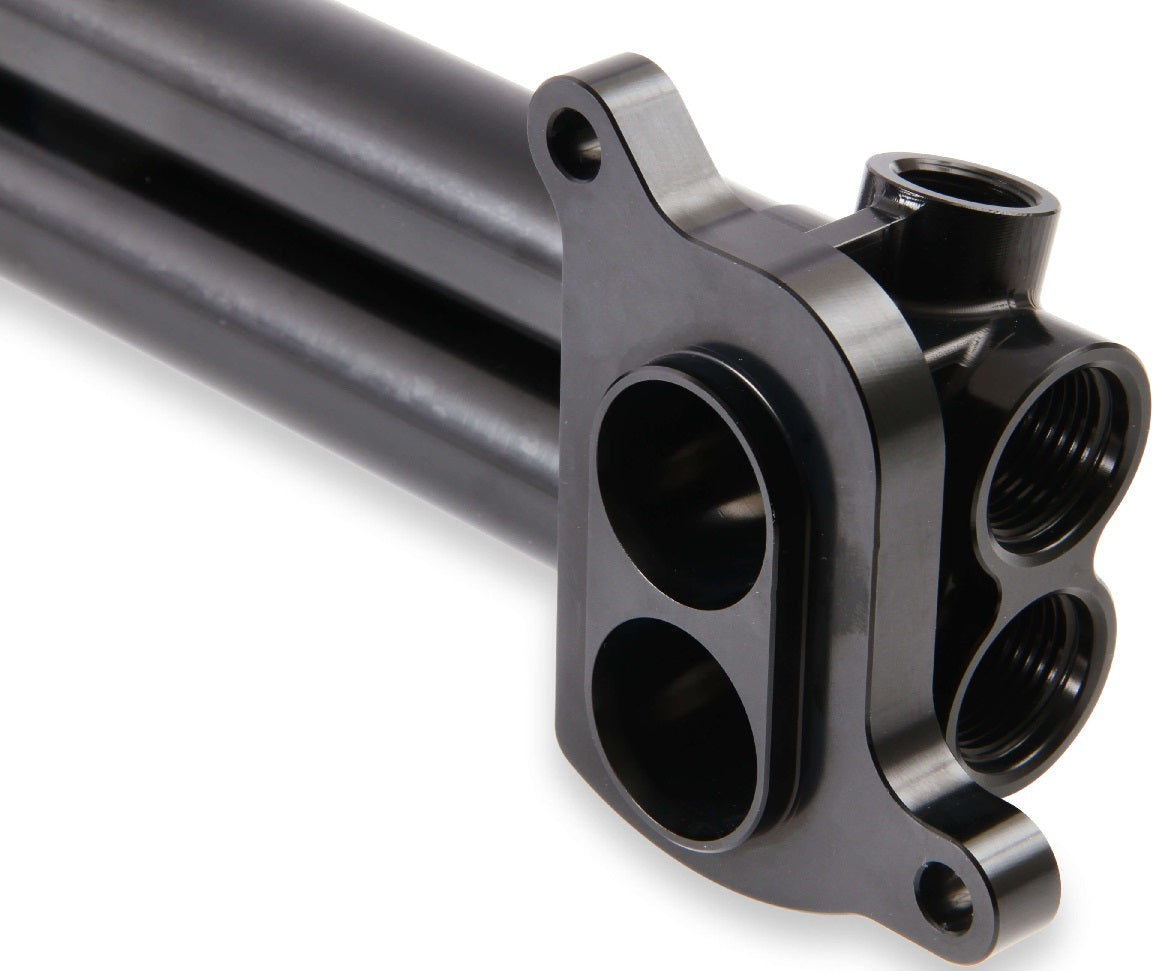 INTERCOOLER MANIFOLD,15-UP GEN III HEMI,6.2L HELLCAT,-10AN FEMALE INLET & OUTLET