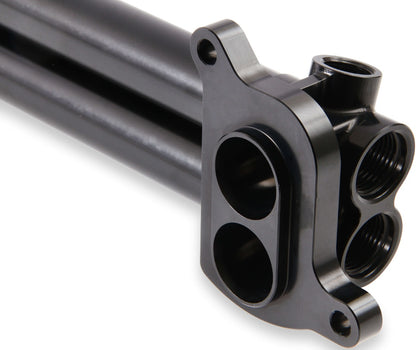 INTERCOOLER MANIFOLD,15-UP GEN III HEMI,6.2L HELLCAT,-10AN FEMALE INLET & OUTLET