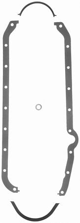 OIL PAN GASKET SET,SBC,75-79,LHDS,THICK