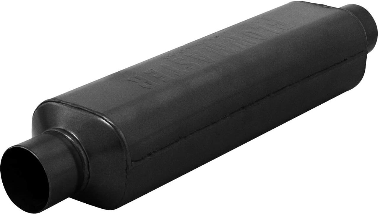 SUPER HP-2 MUFFLER,2.25" IN/OUT,18",409S