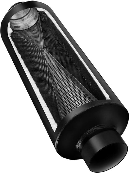 PRO SHORTY MUFFLER,3" IN/OUT,12",409S