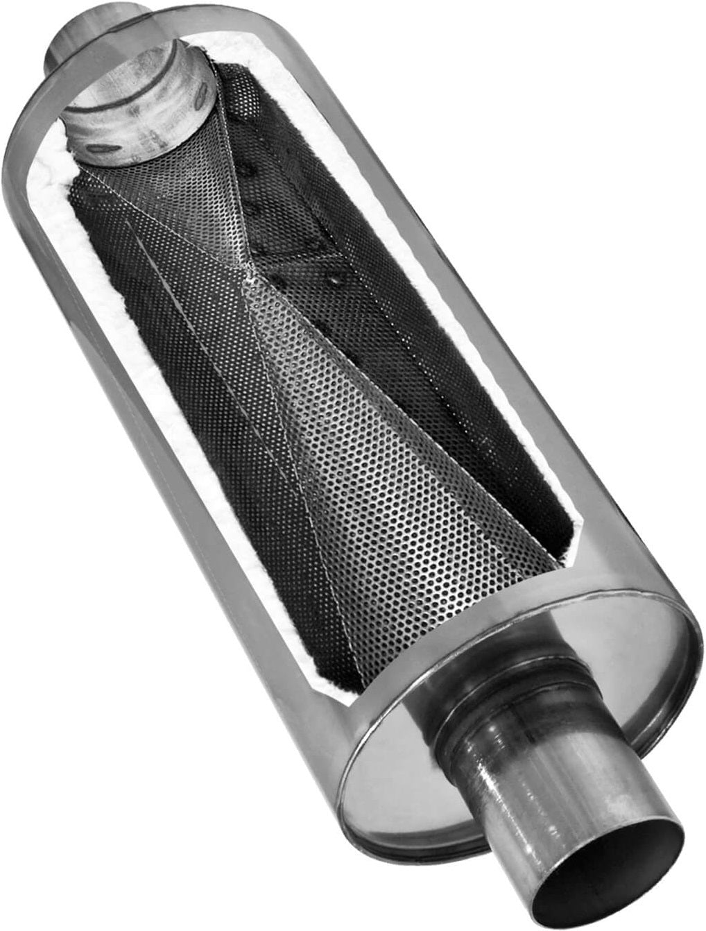 MUFFLER,DBX SERIES,3" CENTER IN/CENTER OUT