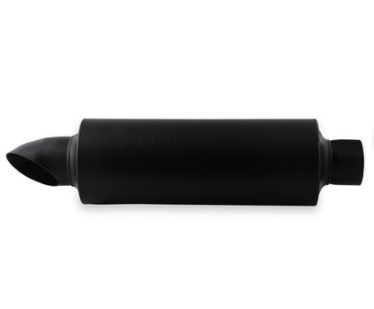 PRO MUFFLER,3" CENTER IN,3 1/2" TURN DOWN OUT