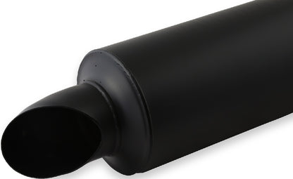 PRO MUFFLER,3" CENTER IN,3 1/2" TURN DOWN OUT