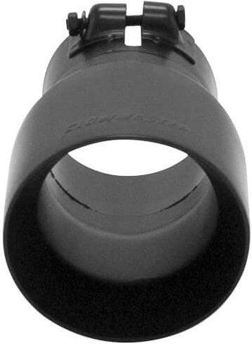 EXHAUST TIP,4",ANGLE,FOR 3" TUBE,OEM,BLACK