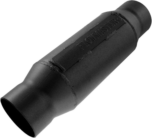 OUTLAW RACE MUFFLER,SHORT,3" CENTER IN/CENTER OUT