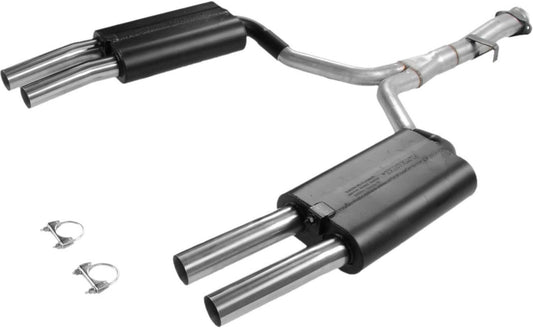 CAT-BACK EXHAUST,FII,86-90 CORVETTE,5.7L