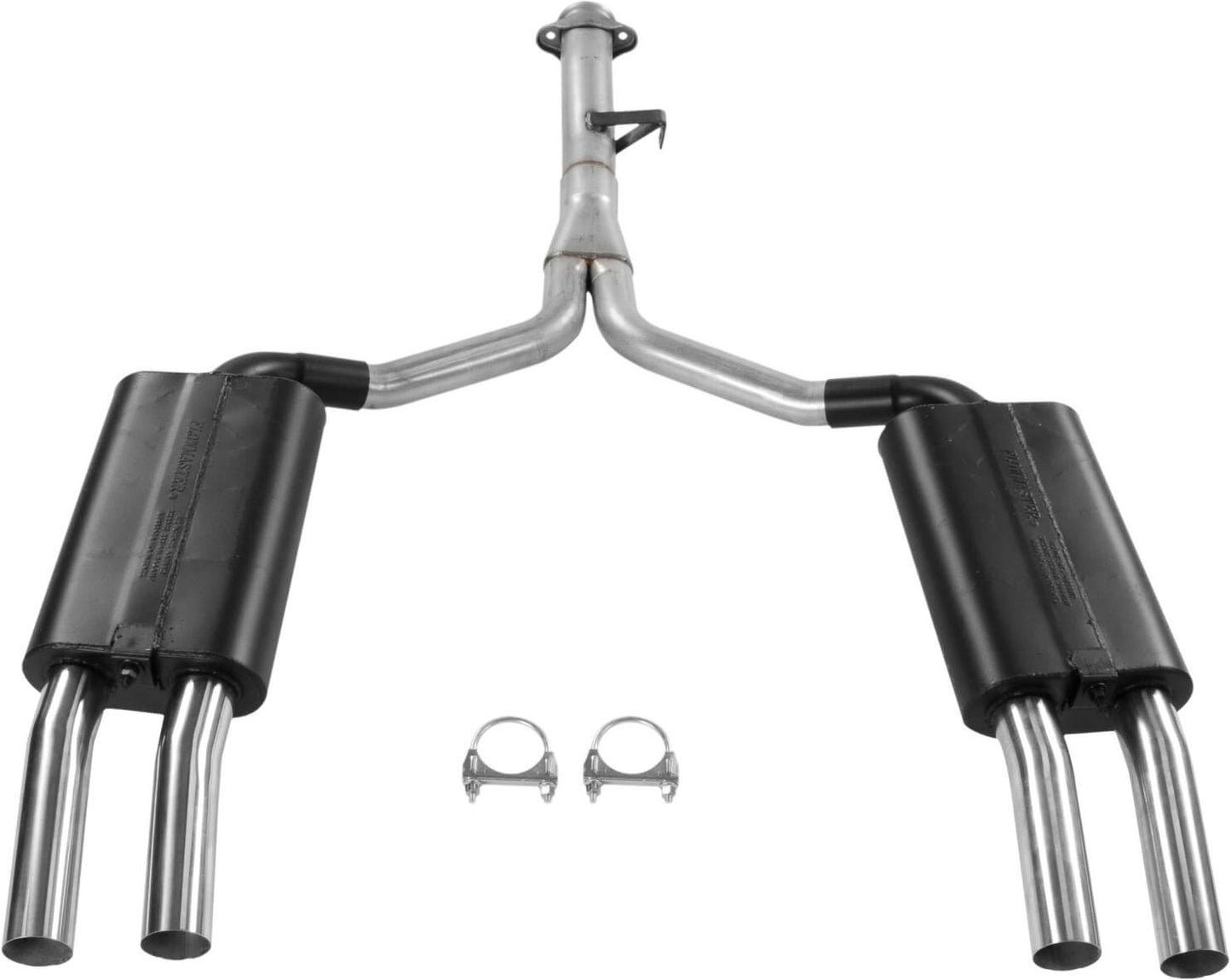 CAT-BACK EXHAUST,FII,86-90 CORVETTE,5.7L