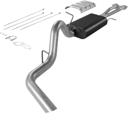 CAT-BACK EXHAUST,96-99 TAHOE,YUKON,5.7,2 DR