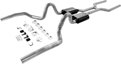 HEADER-BACK EXHAUST,68-72 A-BODY,V8,3"