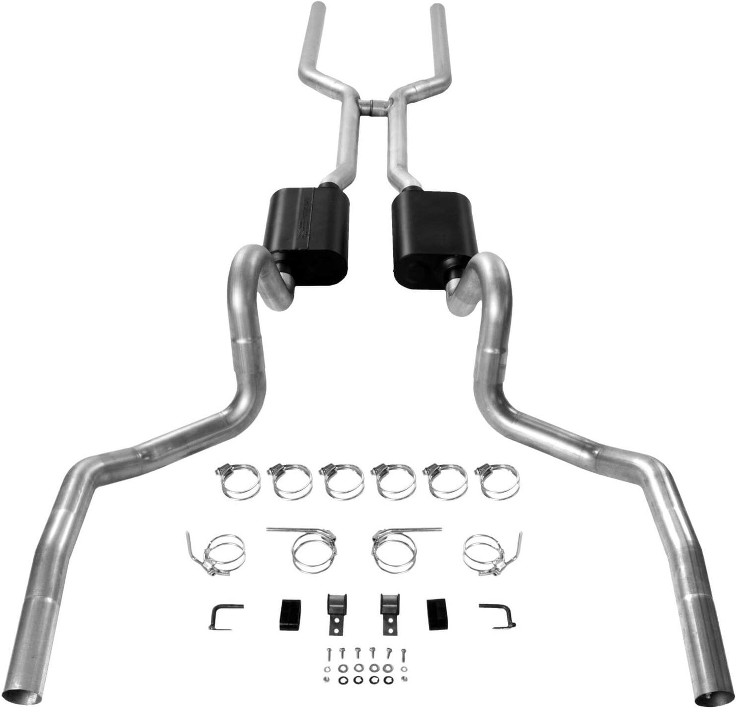 HEADER-BACK EXHAUST,68-72 A-BODY,V8,3"