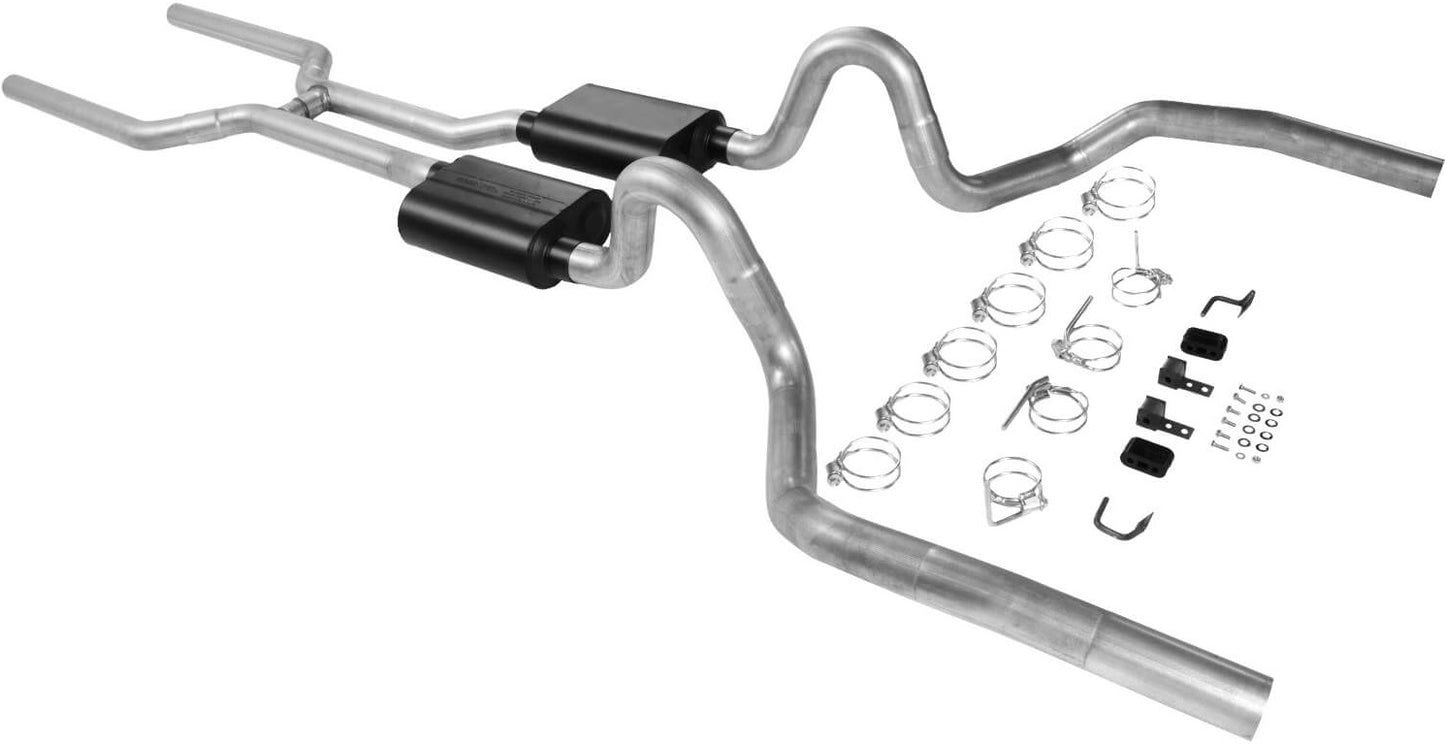 HEADER-BACK EXHAUST,68-72 A-BODY,V8,3"