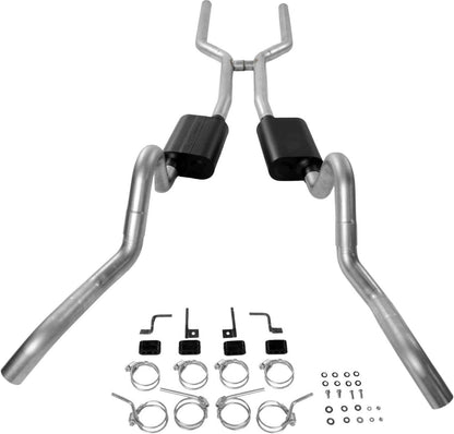 HEADER-BACK EXHAUST,64-67 A-BODY,V8,3"