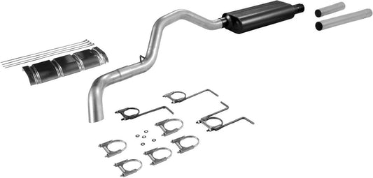 CAT-BACK EXHAUST,94-97 F250,F350,3" CAT,SOS