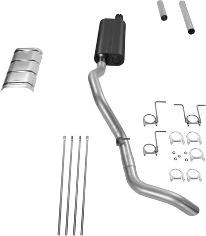 CAT-BACK EXHAUST,94-97 F250,F350,3" CAT,SOS