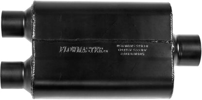 MUFFLER,40 SERIES,2.5" DUAL IN/3" CEN OUT