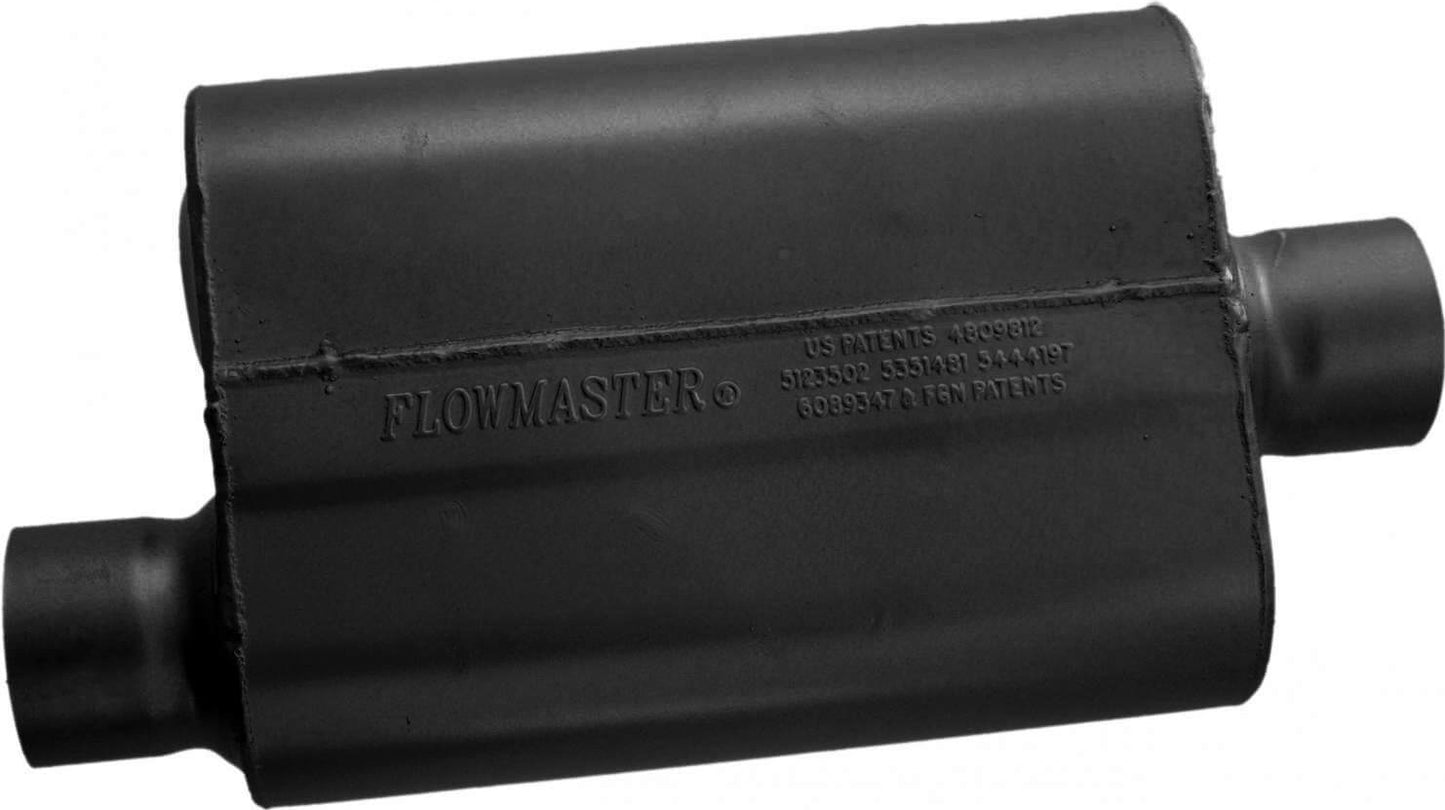 MUFFLER,40 SERIES,3",OFF IN/3" CEN OUT