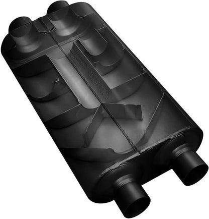 50 SERIES BB MUFFLER,3.5 OFFSET IN/OUT