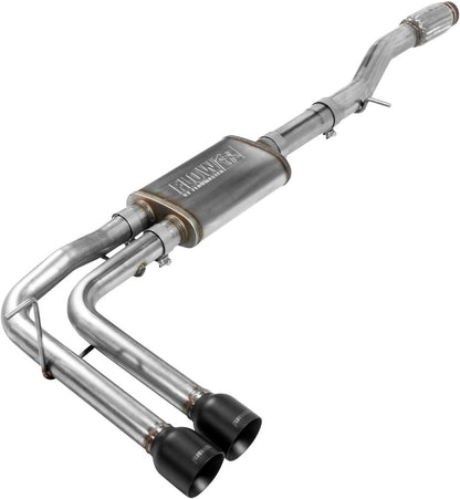 CAT-BACK EXHAUST,14-19 GM 1500 CREW,DOSS