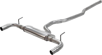 FLOWFX CAT-BACK EXHAUST,14-22 CHEROKEE 3.2L,DUAL OUT REAR