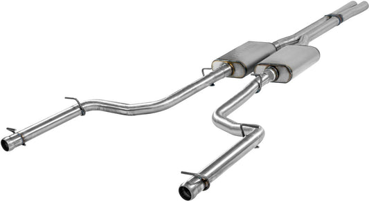 CAT-BACK EXHAUST,09-14 CHALLENGER R/T,DUAL OUT REAR