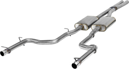CAT-BACK EXHAUST,15-16 CHALLENGER R/T,DUAL OUT REAR