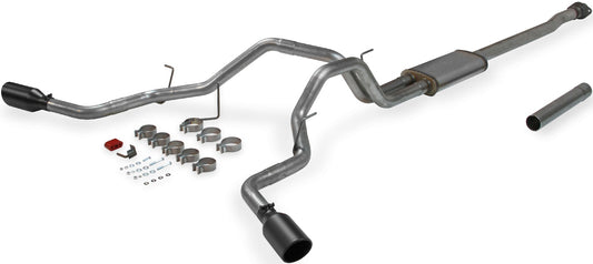 CAT-BACK EXHAUST,09-14 FORD F-150,DOS